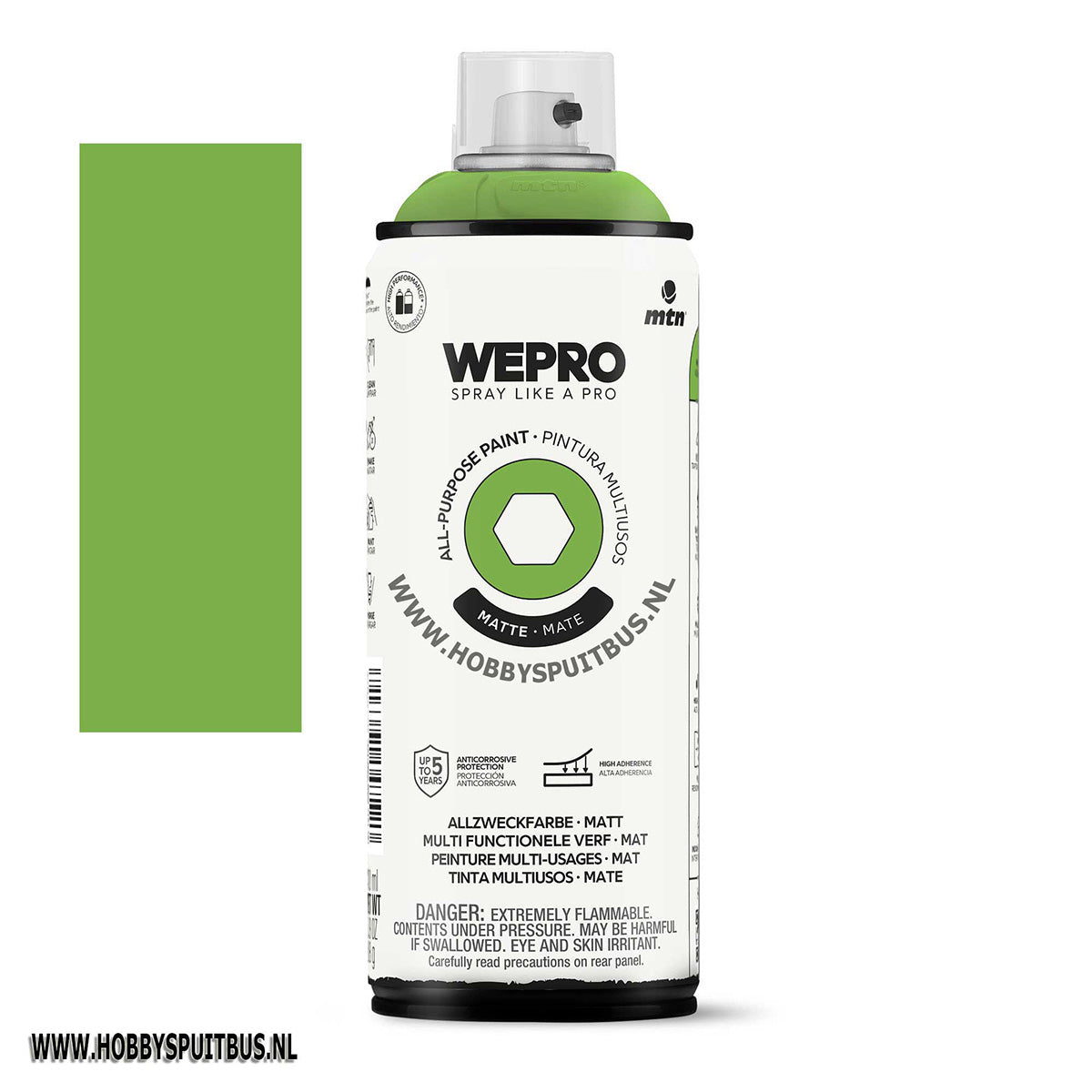 Spuitbus irish green mat 400 ml