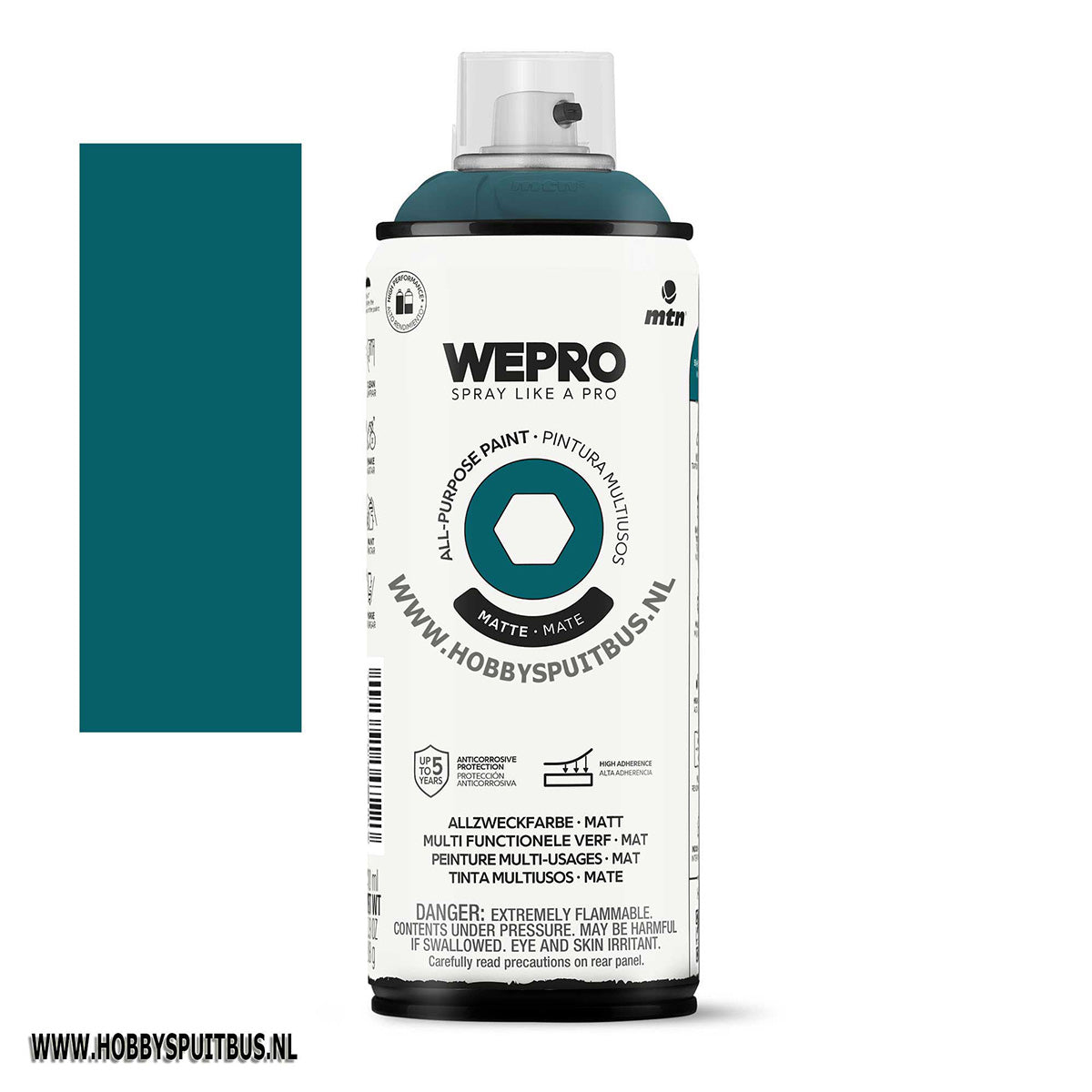 Spuitbus seaweed green mat 400 ml