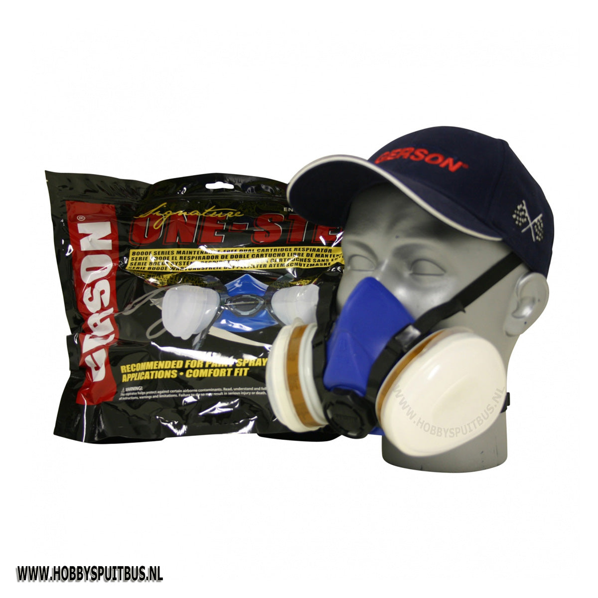 Gerson Spuitmasker met koolfilters, disposable