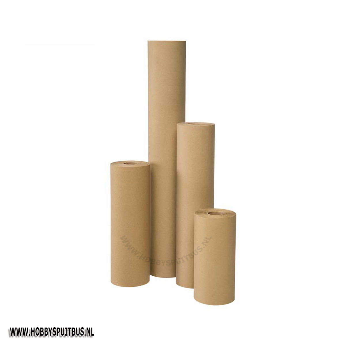 Afplakpapier diverse breedtes, rol lengte 50 meter
