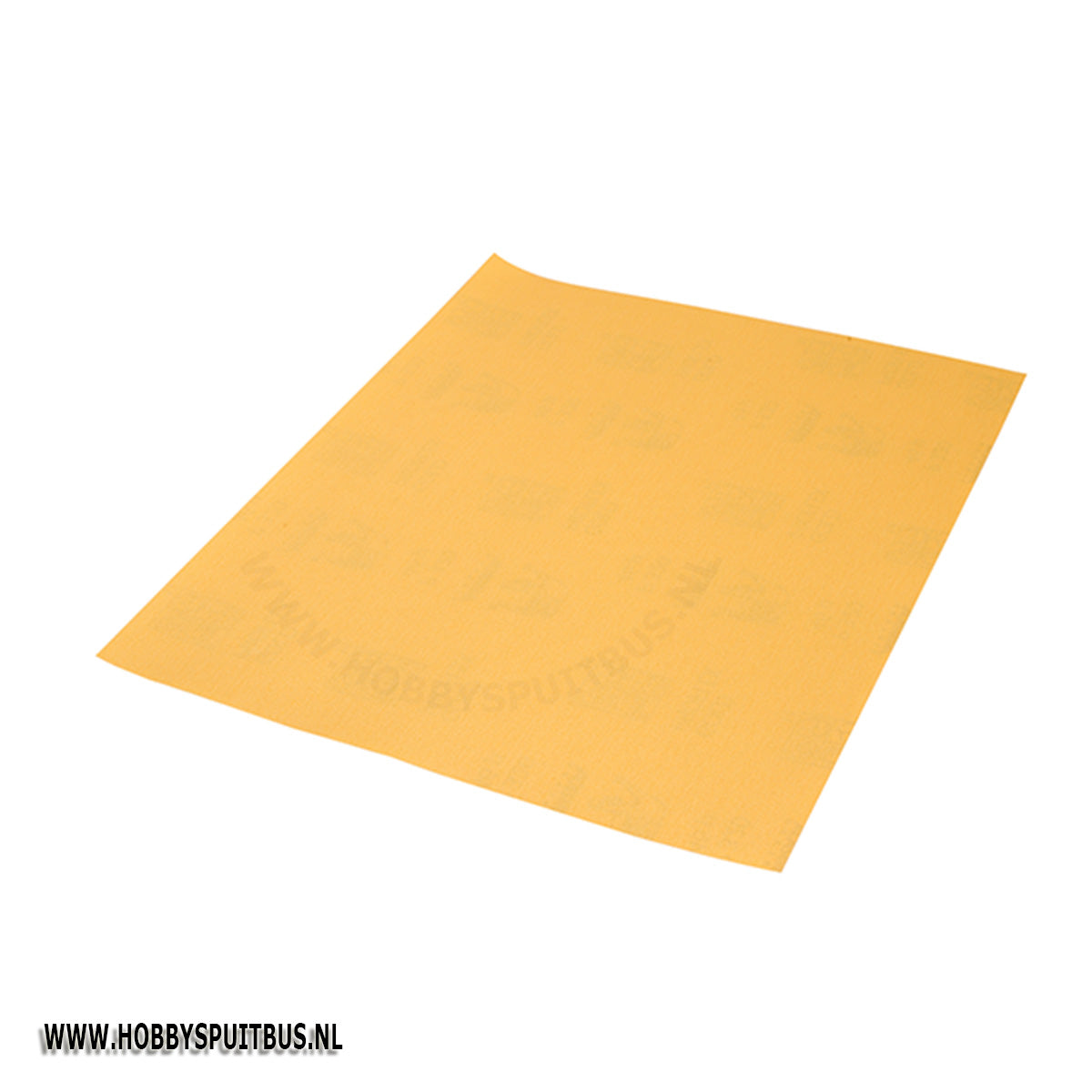 Schuurpapier gold vel 230 x 280 mm in diverse korrels beschikbaar