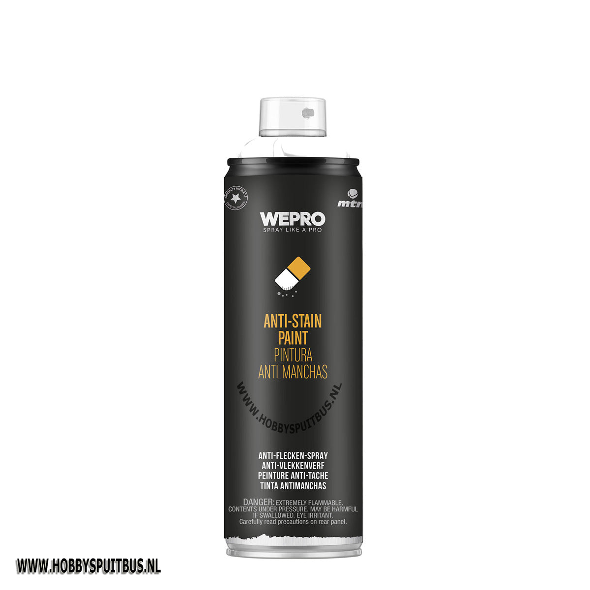 Spuitbus isolatie verf wit mth wepro