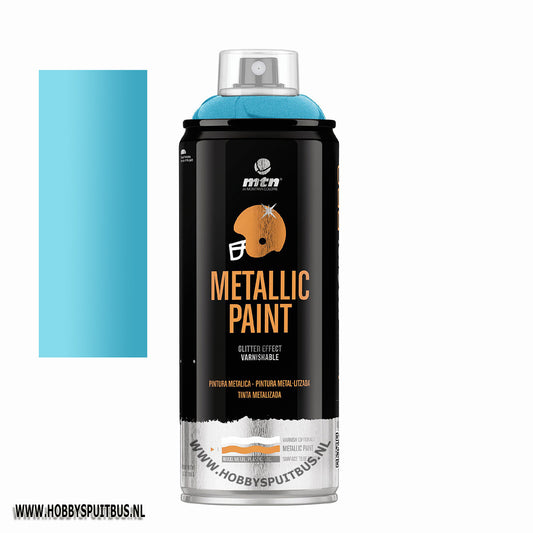 Spuitbus metallic blauw / blue MTN WEPRO