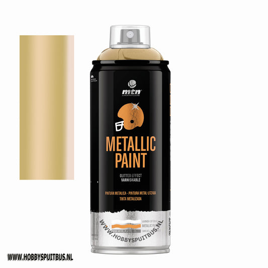 Spuitbus metallic gold / goud MTN WEPRO