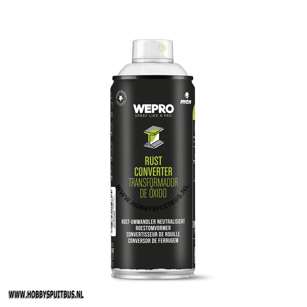 Spuitbus roest omvormer mtn wepro 400ml