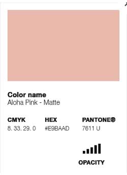 Spuitbus Aloha Pink Mat color-data