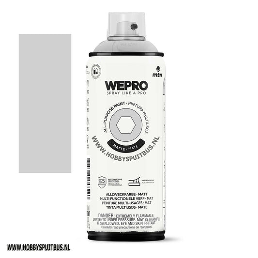 Spuitbus Halo Grijs 400 ml Mat