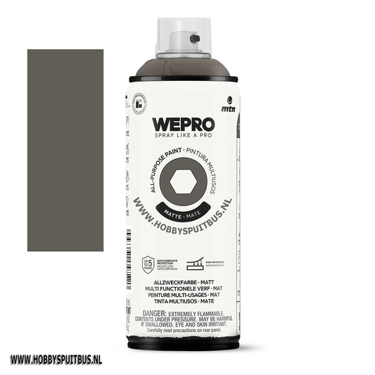 Spuitbus Insomnia grijs mat 400 ml