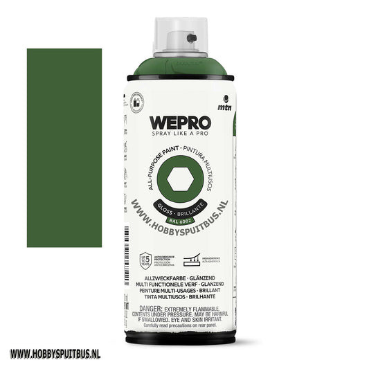 Spuitbus Ral 6002 Groen 400 ml gloss