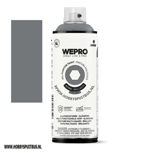 Spuitbus Ral 7031 Grijs MTN WEPRO 400 ml