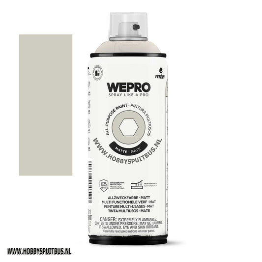 Spuitbus rapa nui grijs mat 400 ml