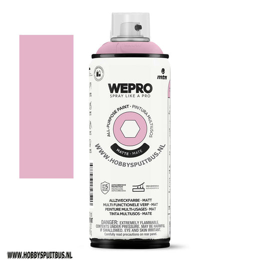 Spuitbus Sakura Roze mat 400 ml