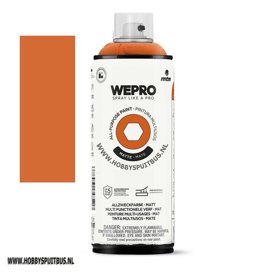 Spuitbus Sprit oranje mat 400 ml