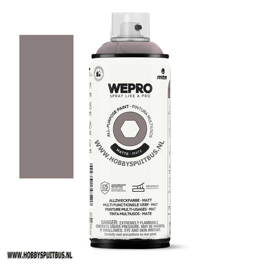 Spuitbus Ukele Bruin 400 ml Mat