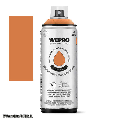 Spuitbus Waterbasis Amterdam Oranje Mat MTN WEPRO