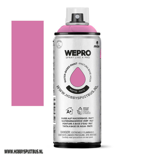 Spuitbus op waterbasis Cumbia roze