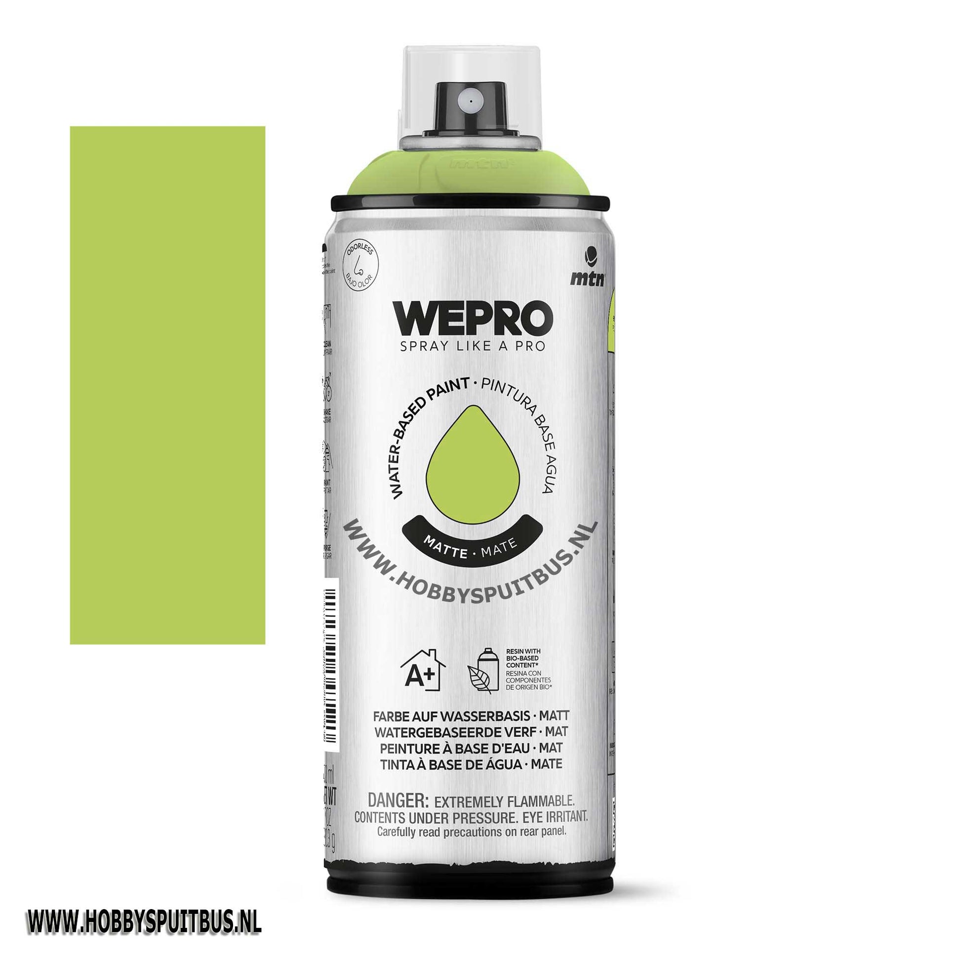 Spuitbus Waterbasis Green Dog Mat MTN WEPRO
