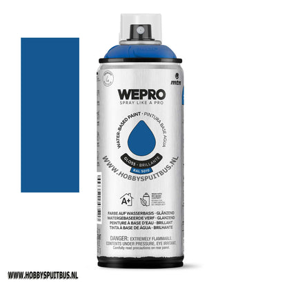 Spuitbus Waterbasis Ral 5010 Enzian blue gloss MTN WEPRO