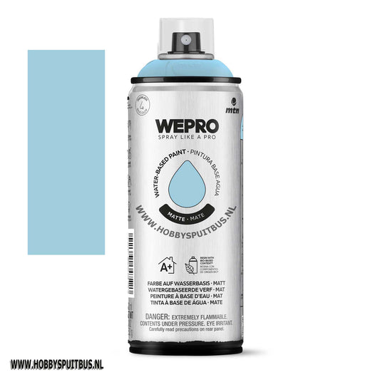 Spuitbus Waterbasis Pacific Blue Mat MTN WEPRO