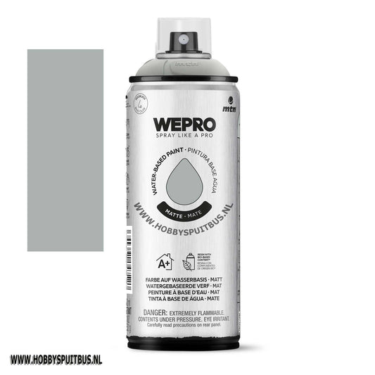 Spuitbus op waterbasis Panot Grijs