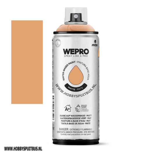Spuitbus Waterbasis Papaya Oranje Mat MTN WEPRO